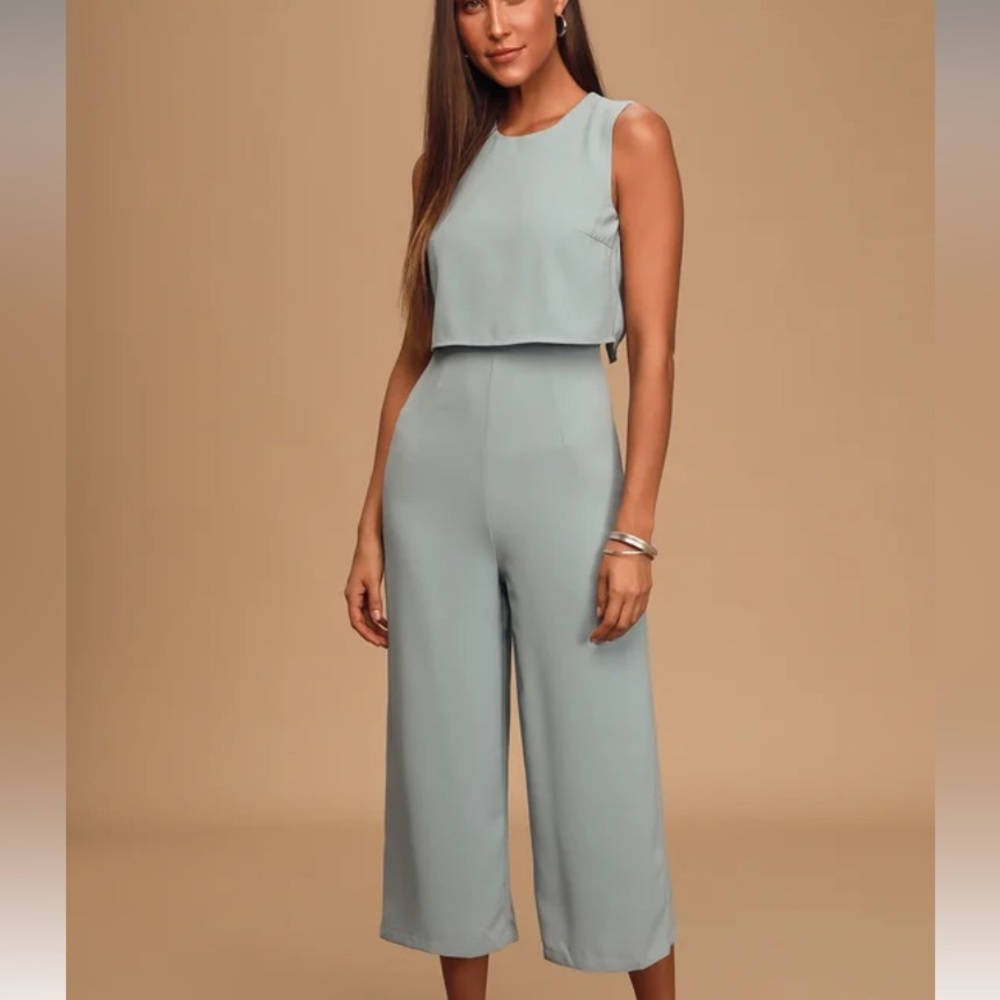 Lulus Glam-bition Backless Midi Jumpsuit